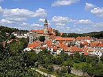 Panorama des Schlosses Český Krumlov, Foto: Lubor Mrázek