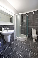 Penzion Rajský, the interior of bathroom, photo by: Lubor Mrázek