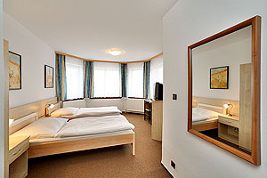 Penzion Rajský, room interior, photo by: Lubor Mrázek