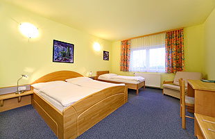 Penzion Rajský, room interior, photo by: Lubor Mrázek