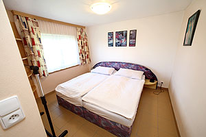 Penzion Rajský - Bungalow, bed room