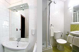 Penzion Rajský, the interior of bathroom, photo by: Lubor Mrázek